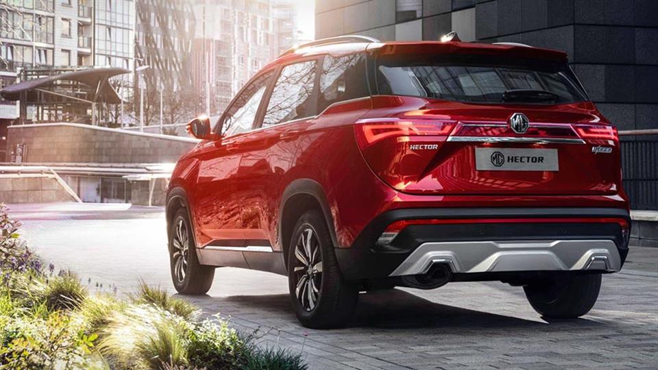 ام جی هکتور شاسی بلندی برای بازار هند